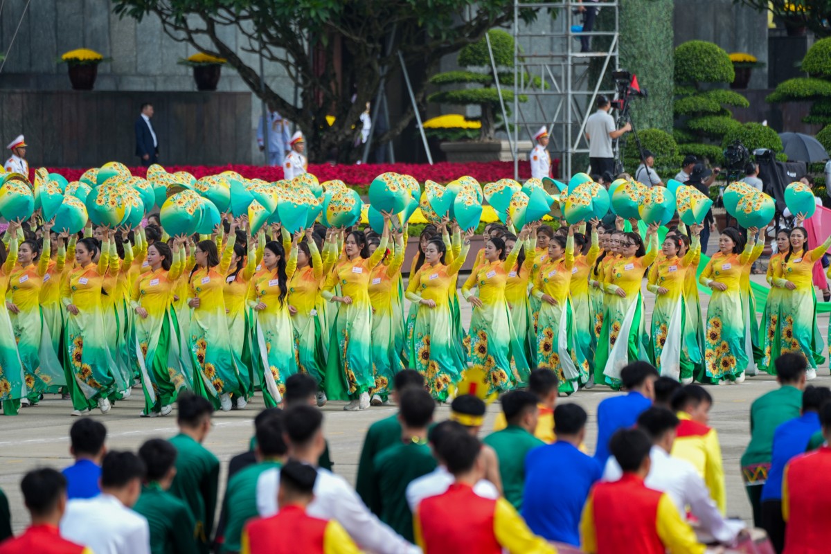 Sức mạnh và tinh thần đại đoàn kết dân tộc trong buổi tổng duyệt A80