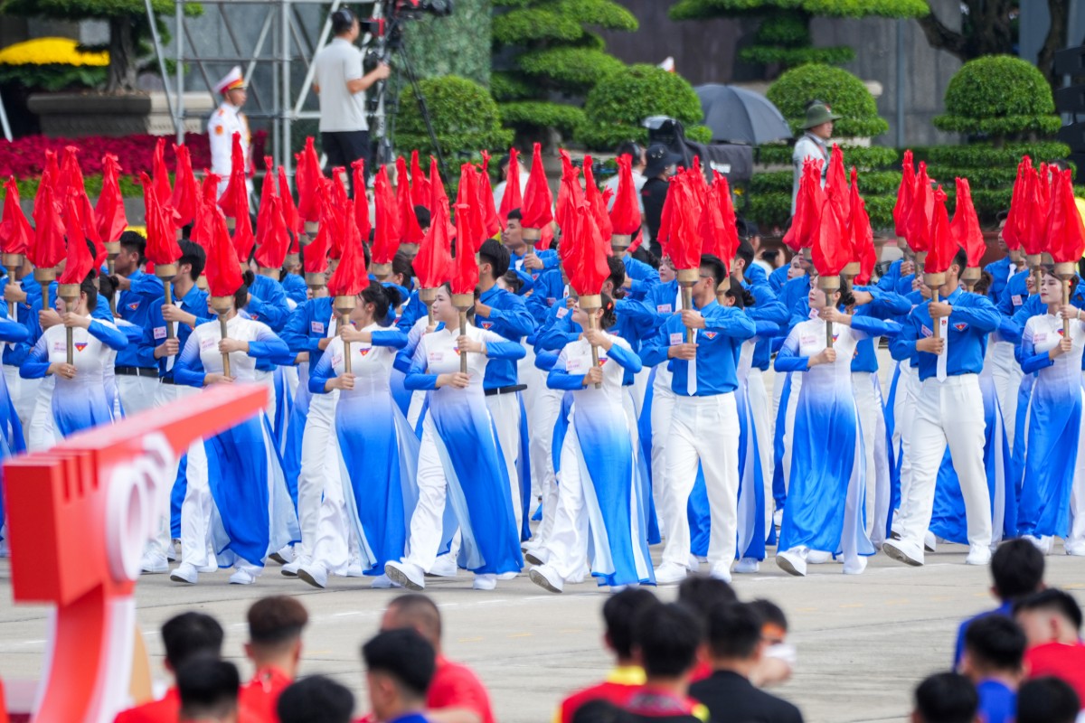 Sức mạnh và tinh thần đại đoàn kết dân tộc trong buổi tổng duyệt A80