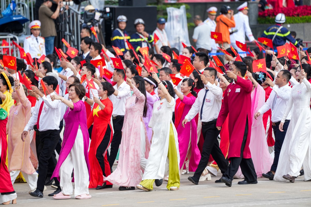 Sức mạnh và tinh thần đại đoàn kết dân tộc trong buổi tổng duyệt A80