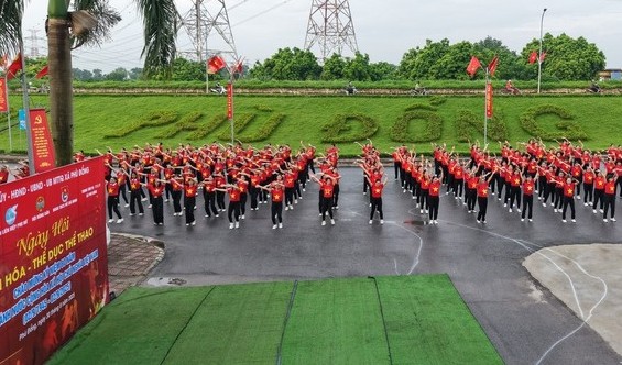Sôi nổi Ngày hội Văn hóa - Thể dục thể thao xã Phù Đổng
