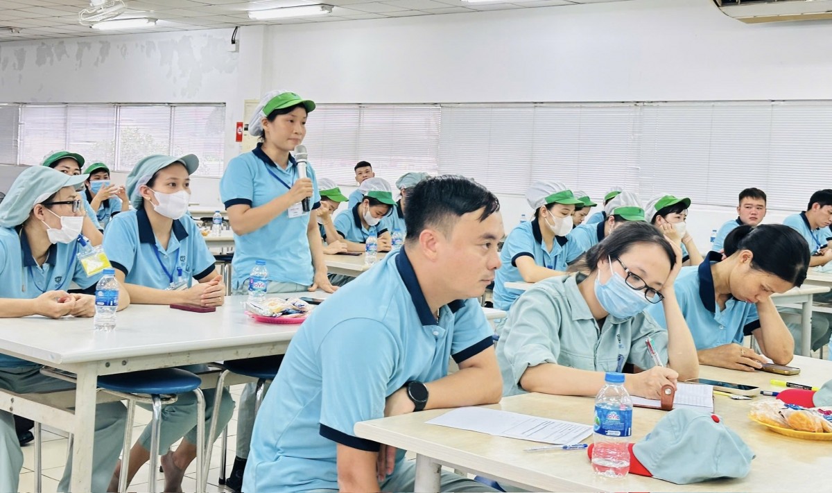 Công đoàn Công ty TNHH Ogino Việt Nam: Điểm tựa vững chắc của người lao động