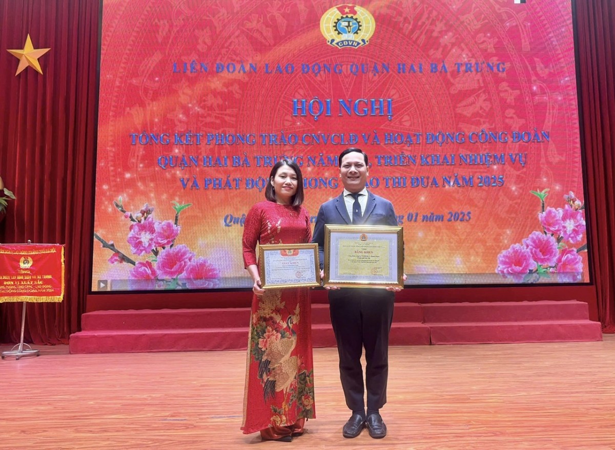 Công đoàn Công ty TNHH KCC Hà Nội Plaza: Vững vàng là chỗ dựa của người lao động