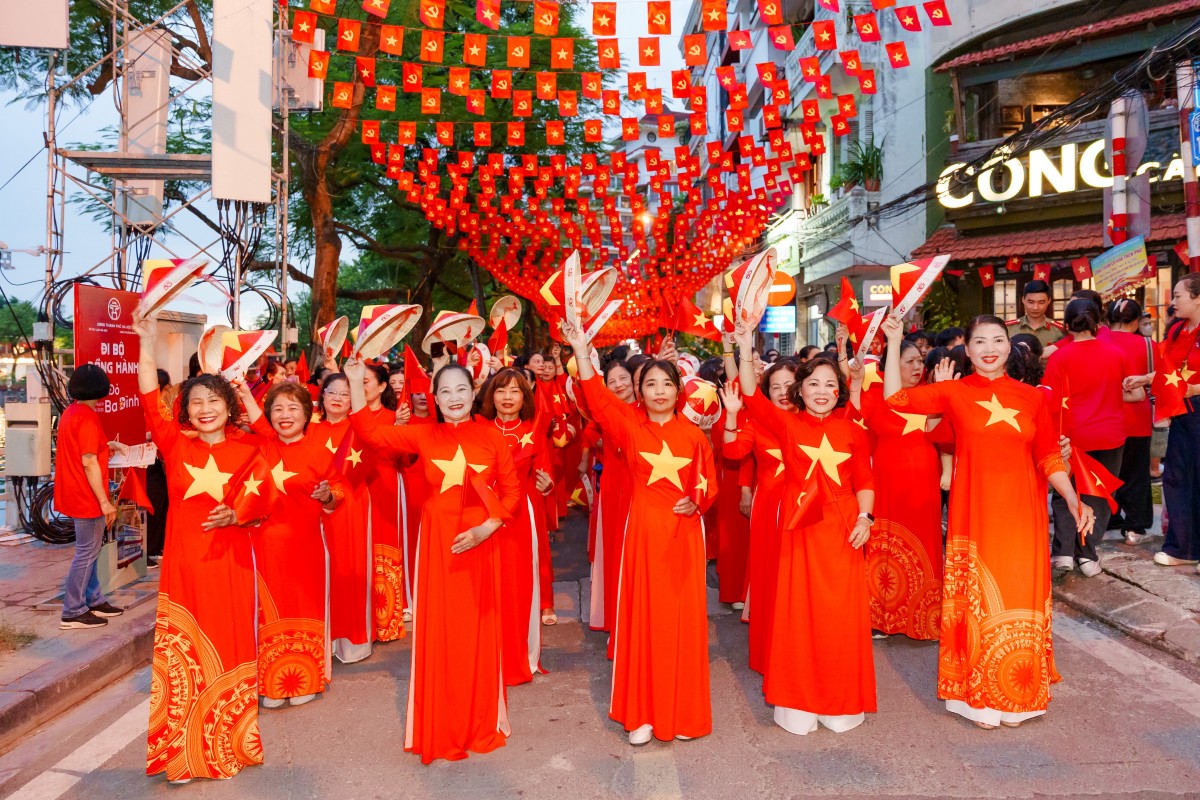 Hấp dẫn chuỗi hoạt động “Sắc đỏ Ba Đình” mừng Đại lễ 2/9