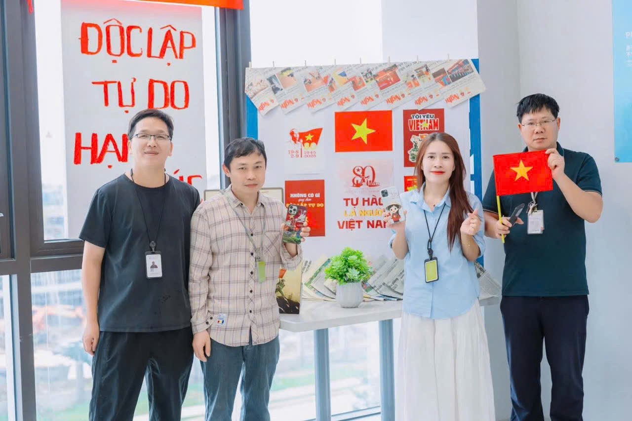 Hào khí Tết Độc lập thổi bùng ngọn lửa tự hào dân tộc trong công nhân lao động