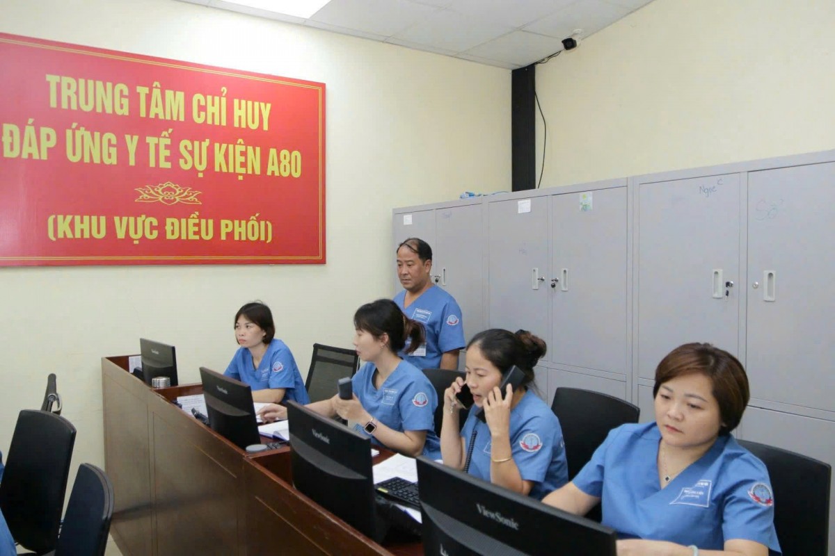 Ngành Y tế dồn tổng lực cho Đại lễ thành công