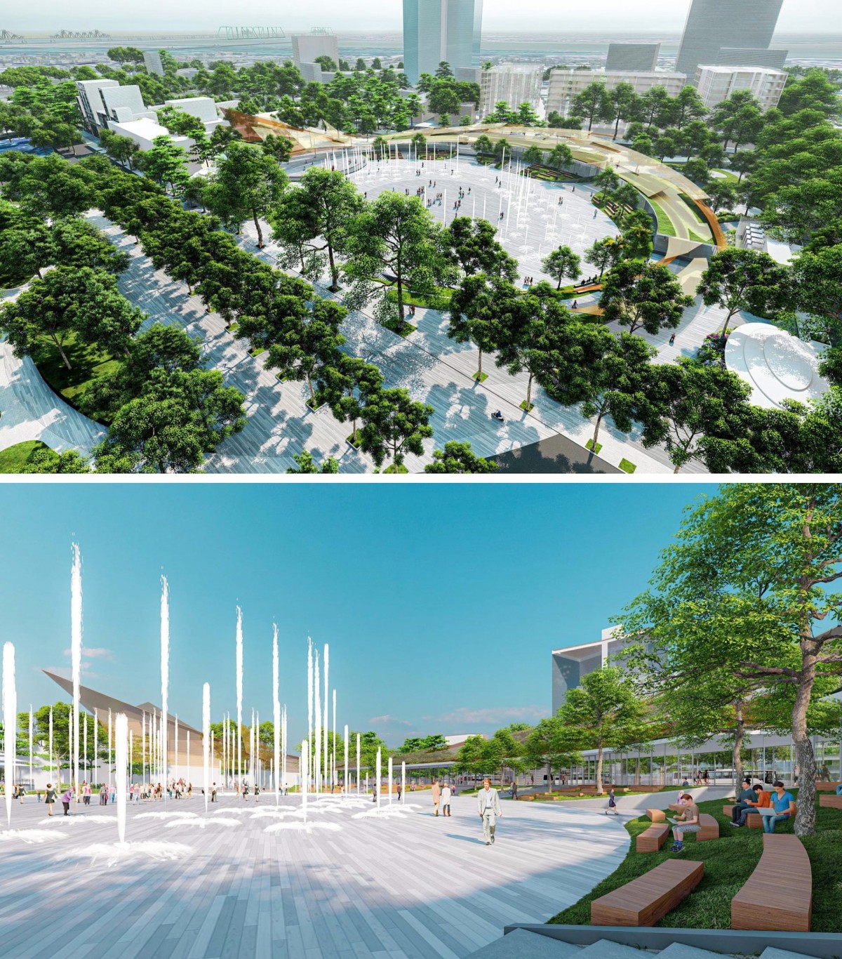 Hé lộ hình hài quảng trường phía Đông hồ Hoàn Kiếm và ga ngầm C9