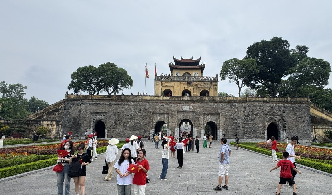 Hoàng thành Thăng Long mở cửa miễn phí, đón hàng nghìn lượt khách trong dịp 2/9