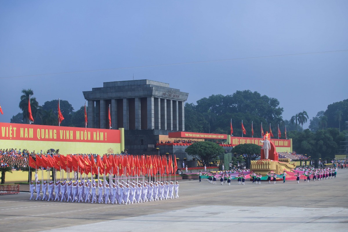 Hào hùng Lễ diễu binh, diễu hành kỷ niệm 80 năm Quốc khánh