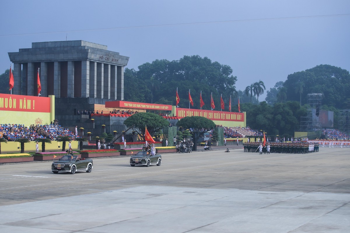 Hào hùng Lễ diễu binh, diễu hành kỷ niệm 80 năm Quốc khánh