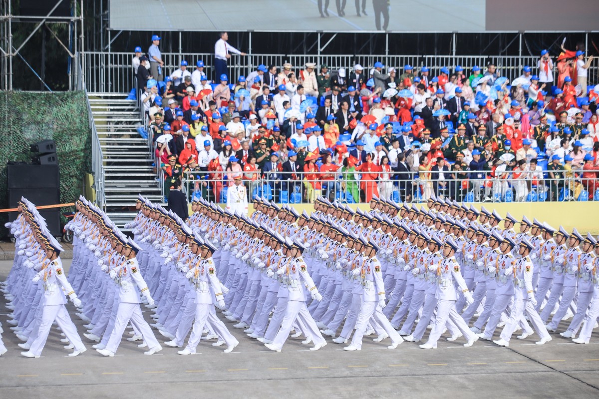 Hào hùng Lễ diễu binh, diễu hành kỷ niệm 80 năm Quốc khánh