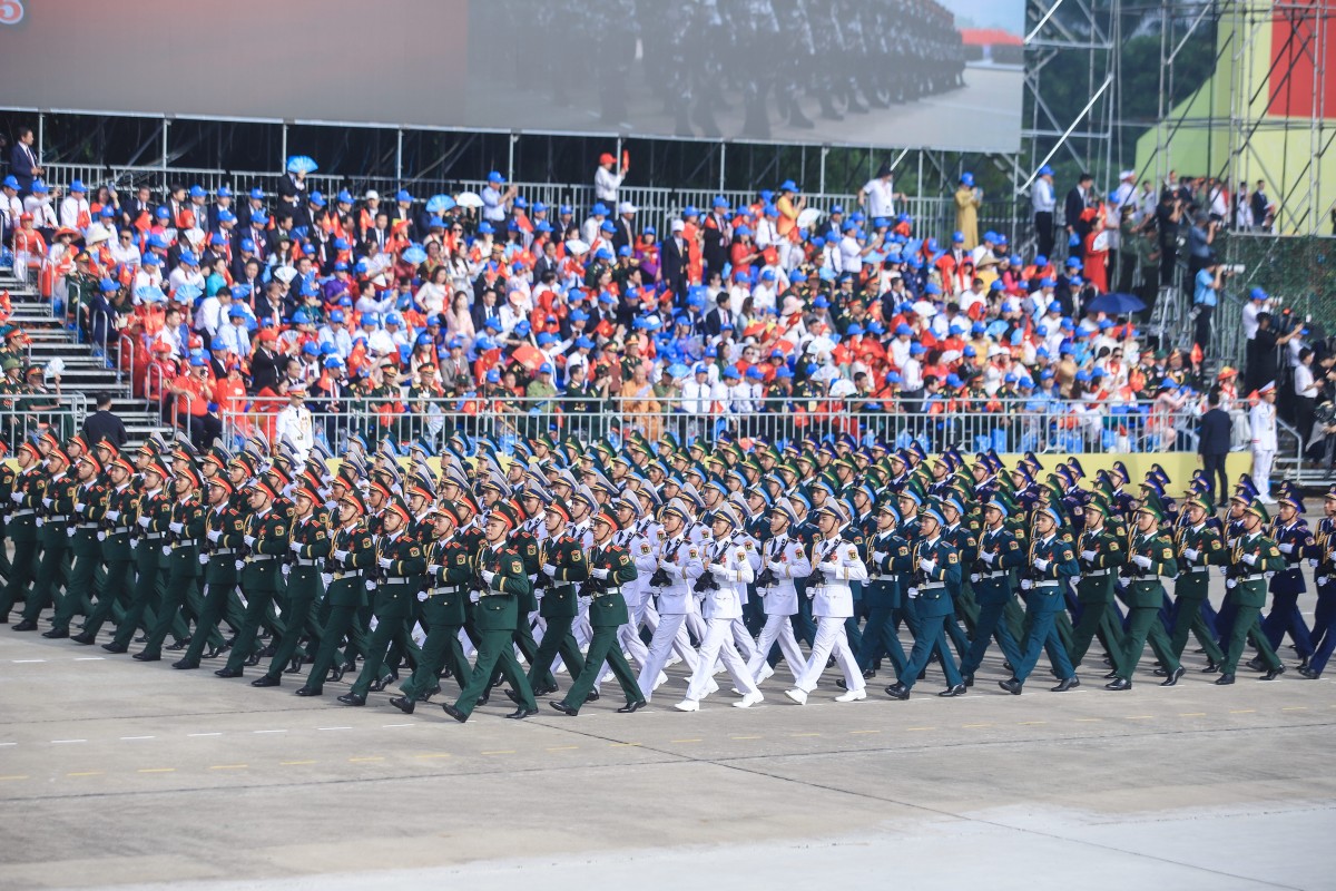 Hào hùng Lễ diễu binh, diễu hành kỷ niệm 80 năm Quốc khánh