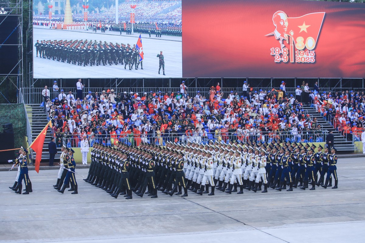 Hào hùng Lễ diễu binh, diễu hành kỷ niệm 80 năm Quốc khánh