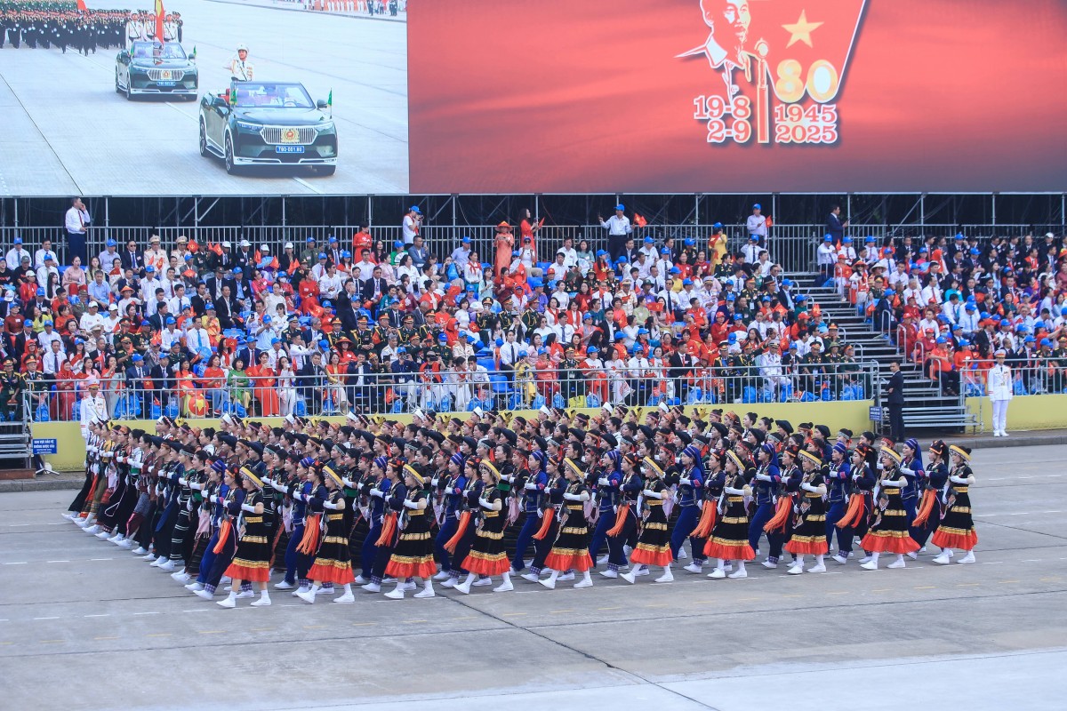 Hào hùng Lễ diễu binh, diễu hành kỷ niệm 80 năm Quốc khánh