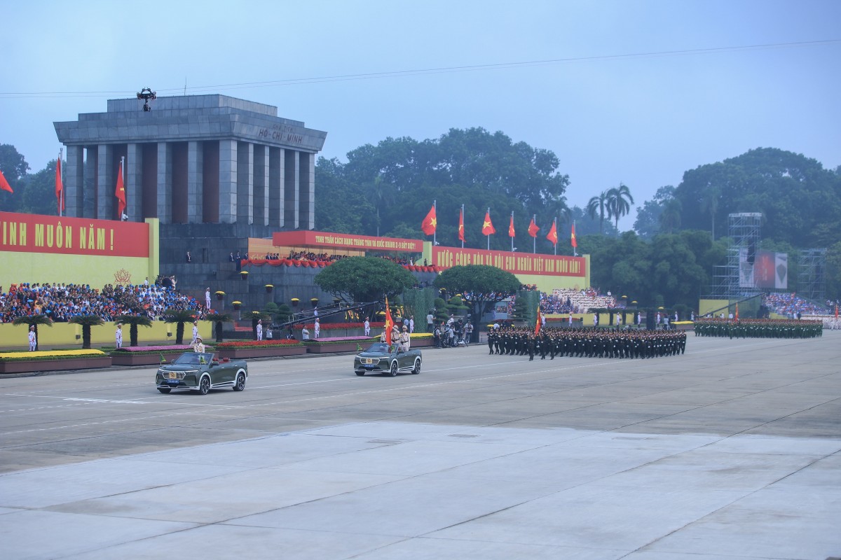 Hào hùng Lễ diễu binh, diễu hành kỷ niệm 80 năm Quốc khánh