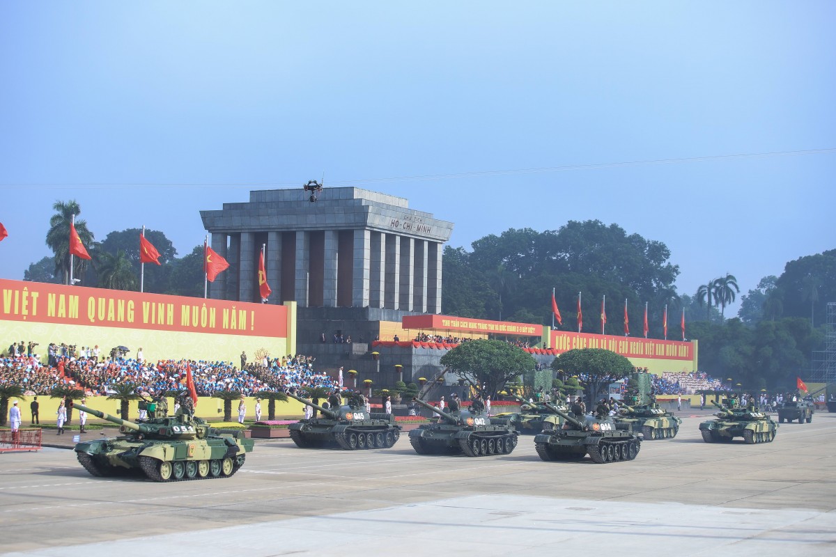 Hào hùng Lễ diễu binh, diễu hành kỷ niệm 80 năm Quốc khánh