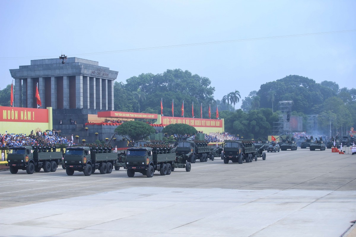 Hào hùng Lễ diễu binh, diễu hành kỷ niệm 80 năm Quốc khánh