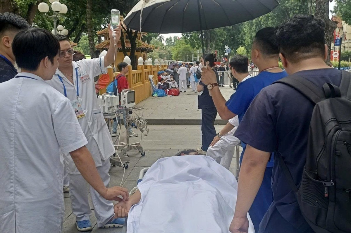 664 trường hợp được cấp cứu kịp thời trong dịp Lễ kỷ niệm Quốc khánh 2/9 tại Hà Nội