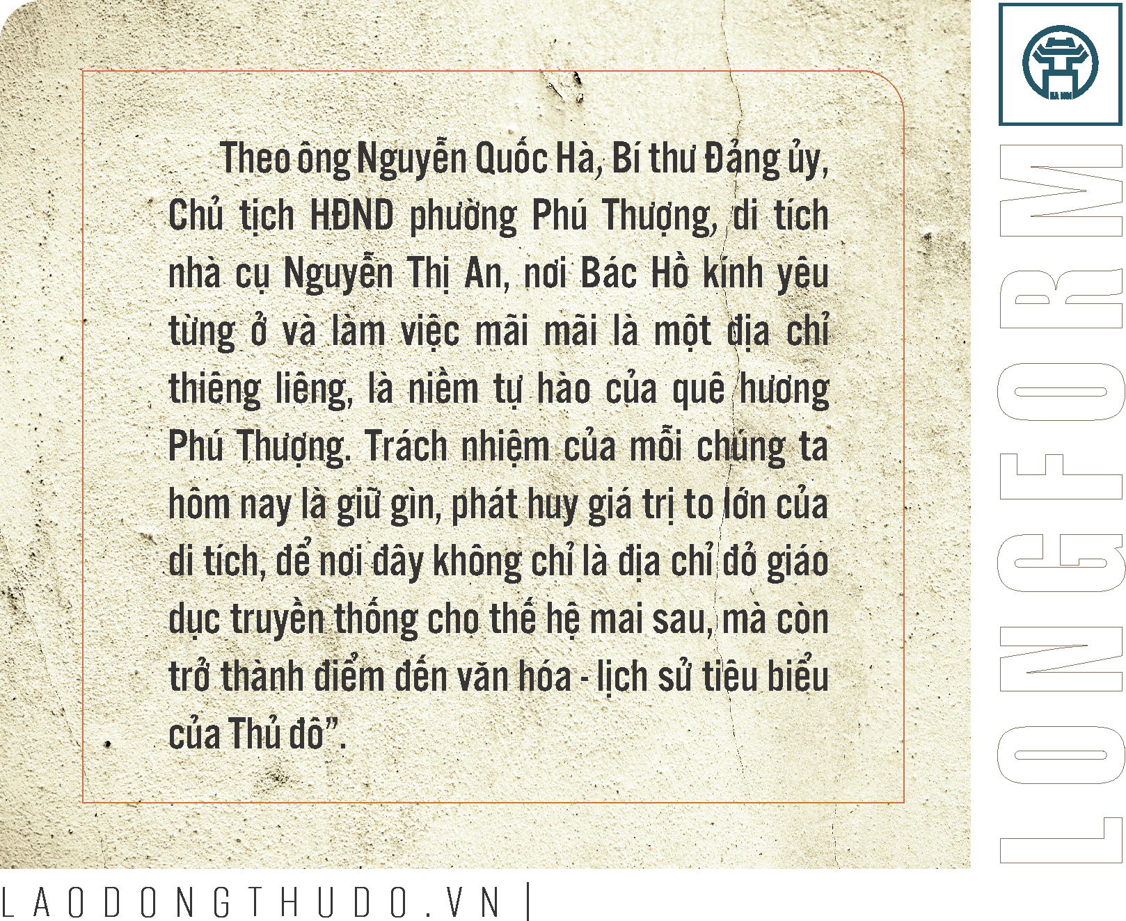 Nơi Bác Hồ dừng chân đầu tiên tại Hà Nội sau khi trở về từ Việt Bắc