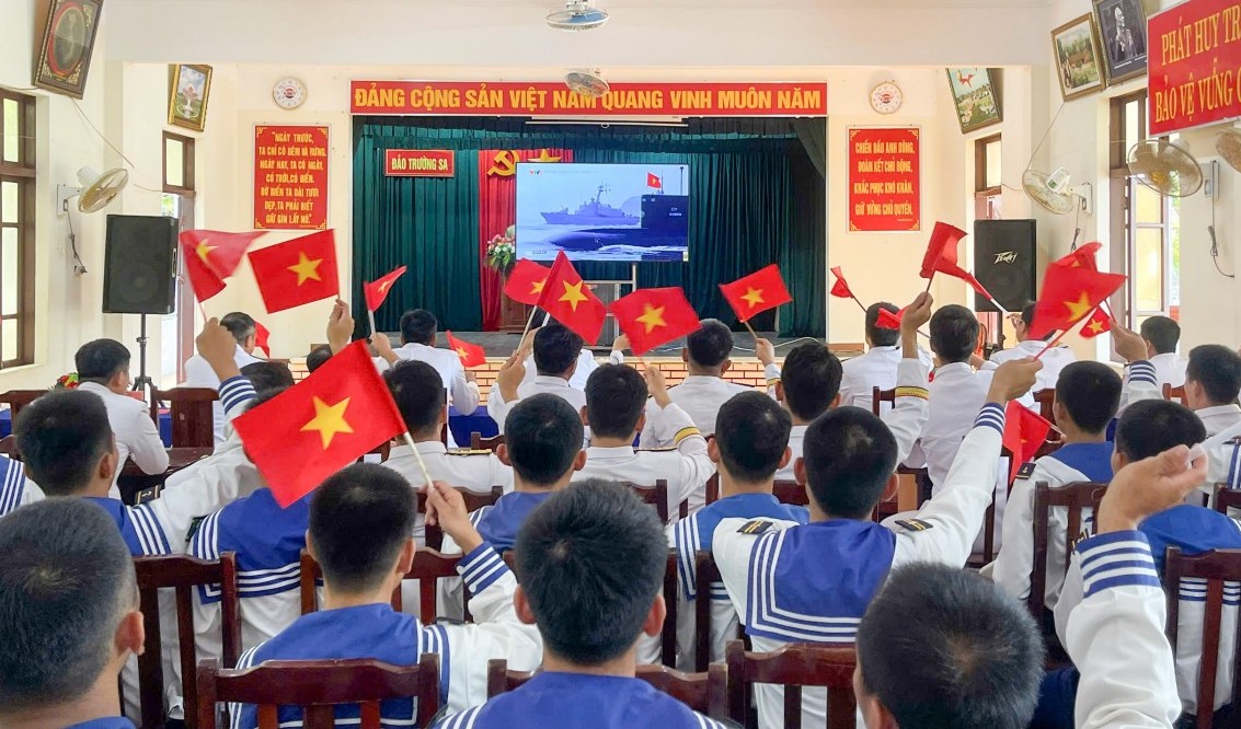 Trường Sa hòa chung không khí rộn ràng mừng Quốc khánh 2/9