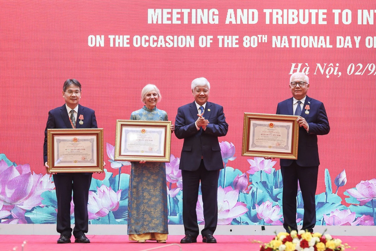 Gặp mặt tri ân bạn bè quốc tế nhân kỷ niệm 80 năm Quốc khánh nước Cộng hòa xã hội chủ nghĩa Việt Nam