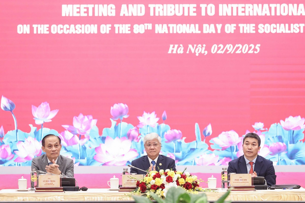 Gặp mặt tri ân bạn bè quốc tế nhân kỷ niệm 80 năm Quốc khánh nước Cộng hòa xã hội chủ nghĩa Việt Nam