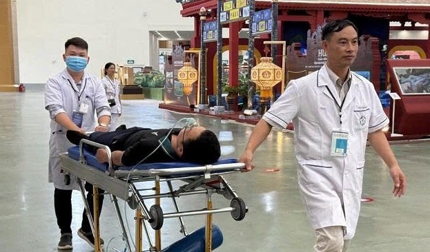 Hơn 400 ca cấp cứu được xử trí kịp thời tại Trung tâm Triển lãm Quốc gia