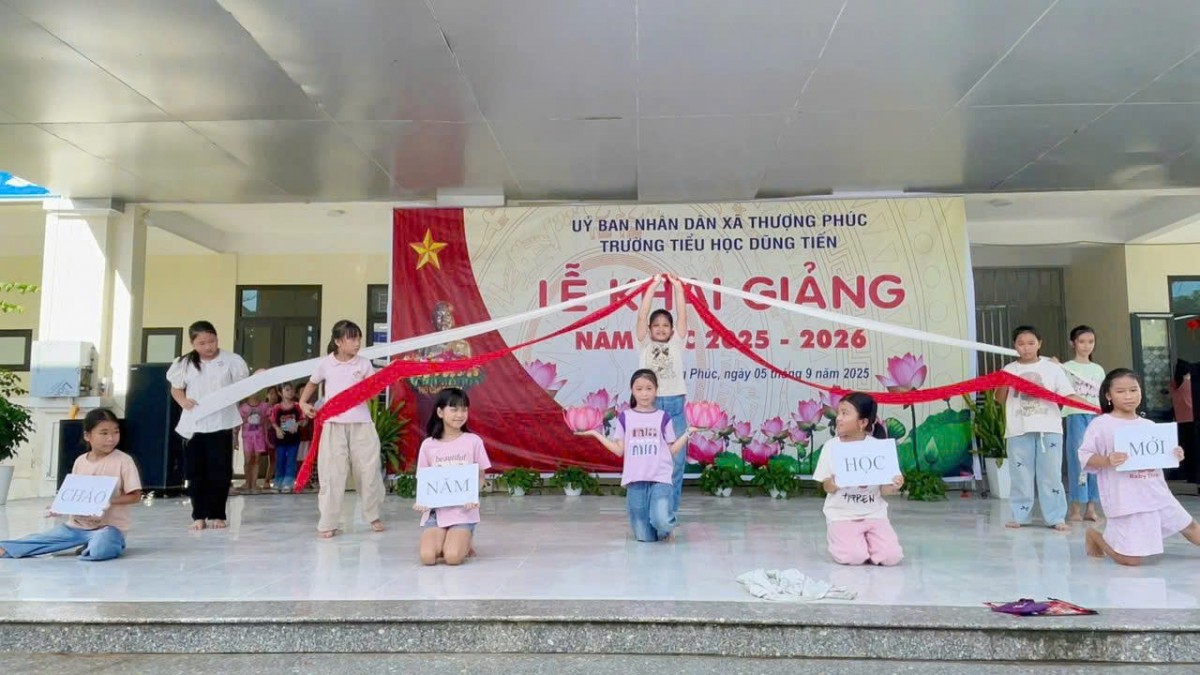 Các trường học xã Thượng Phúc sẵn sàng cho năm học mới