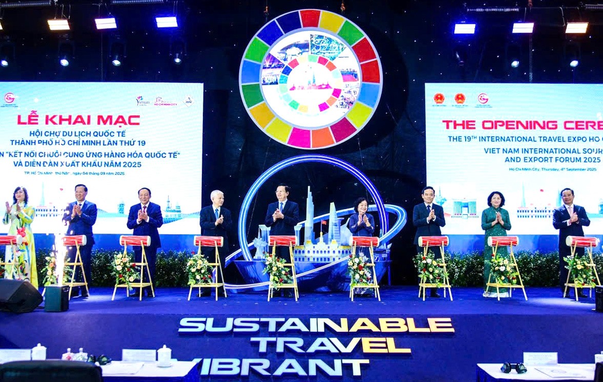 Khai mạc Hội chợ du lịch quốc tế TP.HCM 2025 Khai mạc Hội chợ du lịch quốc tế TP.HCM 2025