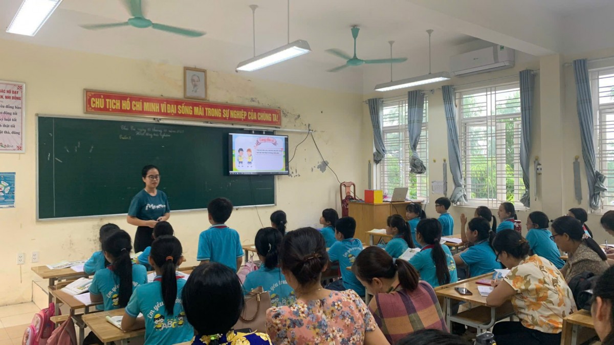 Xã Ứng Thiên sẵn sàng cho ngày khai trường