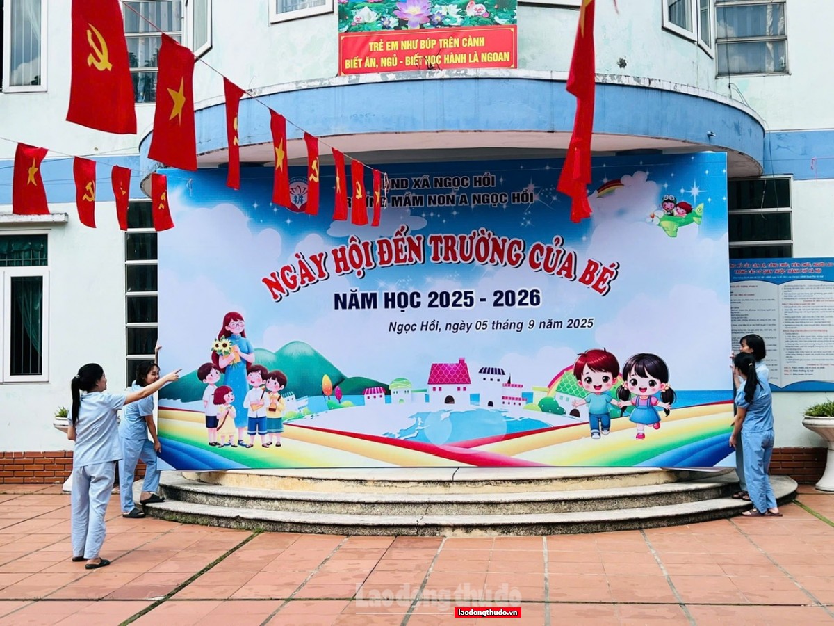 Các trường học ở Thủ đô sẵn sàng cho Lễ khai giảng năm học mới