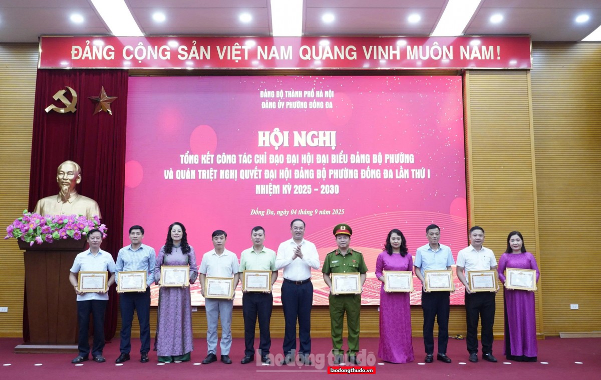 Đột phá trong tổ chức đại hội: Phường Đống Đa ứng dụng hiệu quả công nghệ số
