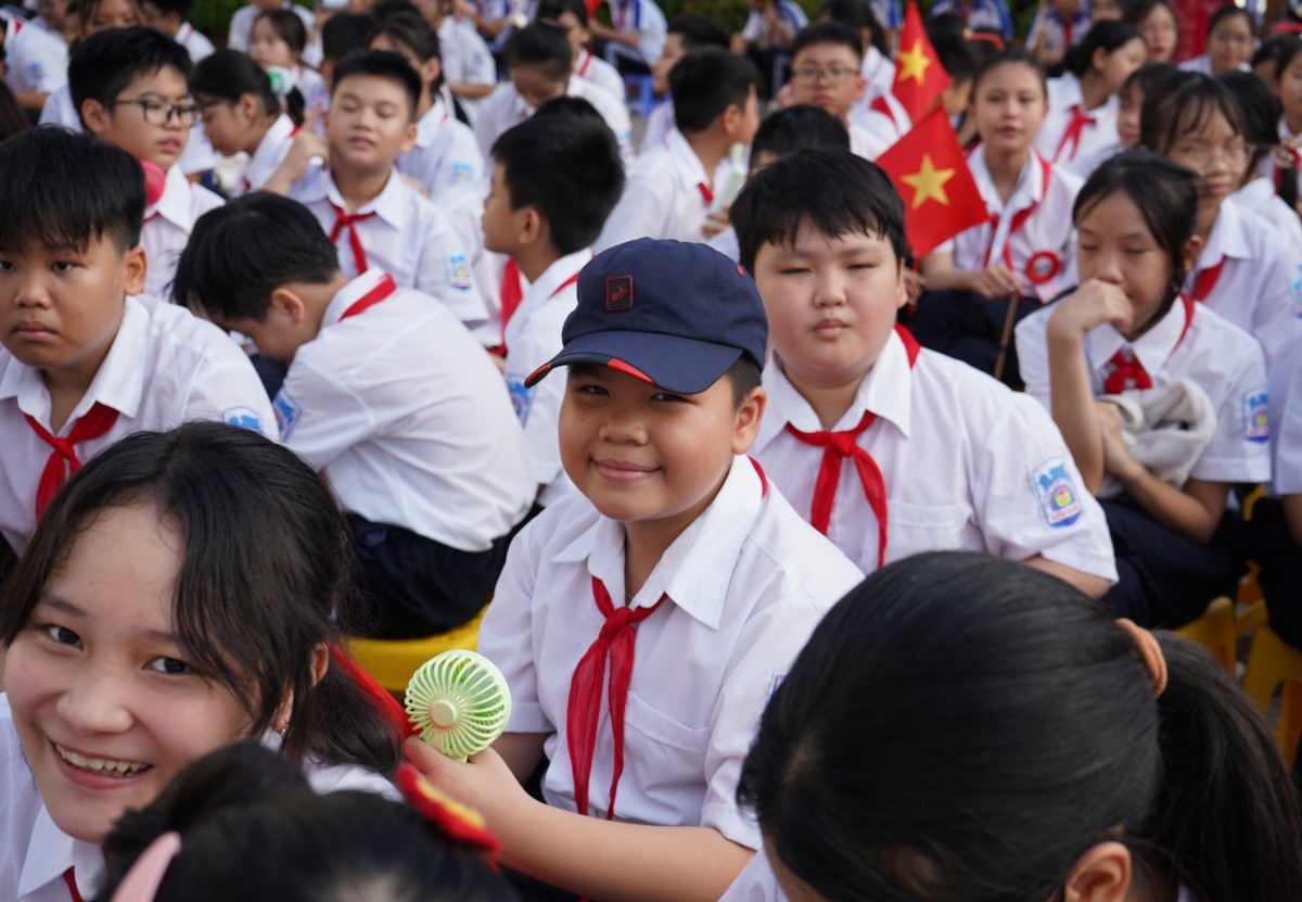 Học sinh Thủ đô rộn ràng đón Lễ khai giảng năm học mới