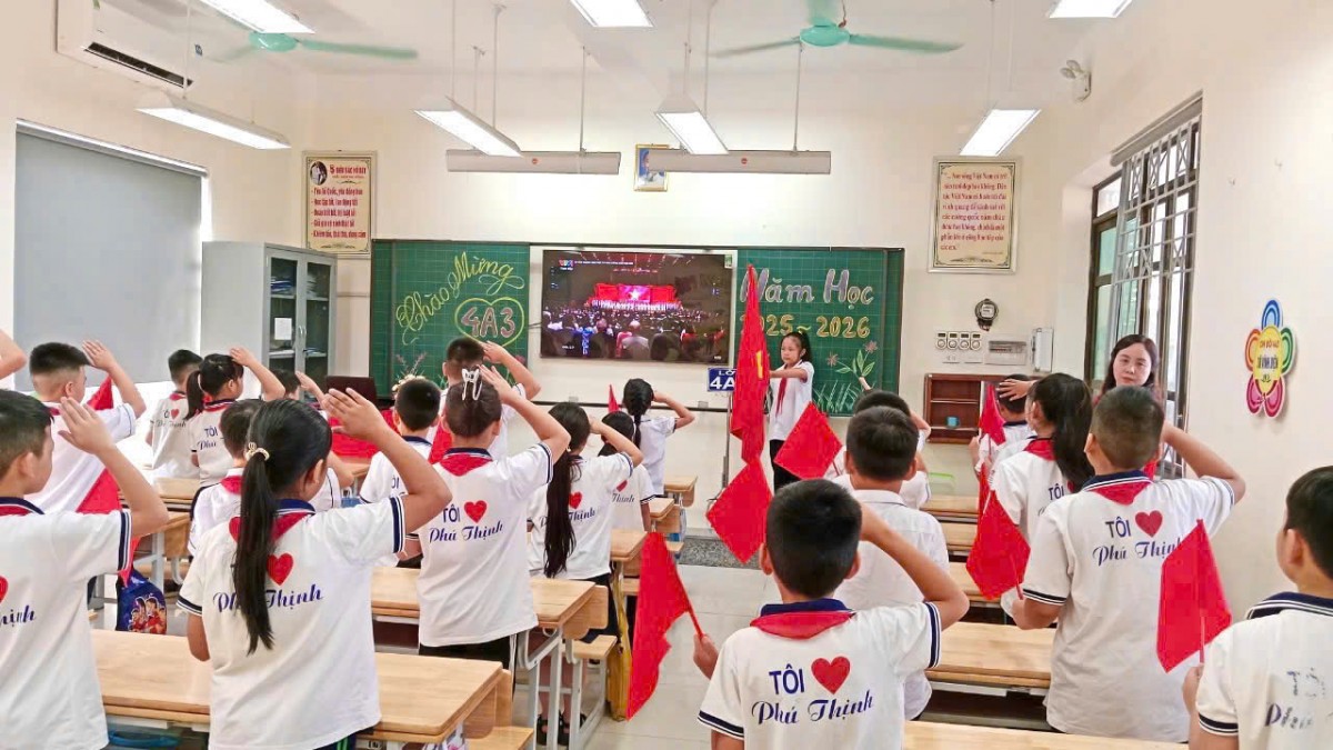 Học sinh Thủ đô rộn ràng đón Lễ khai giảng năm học mới