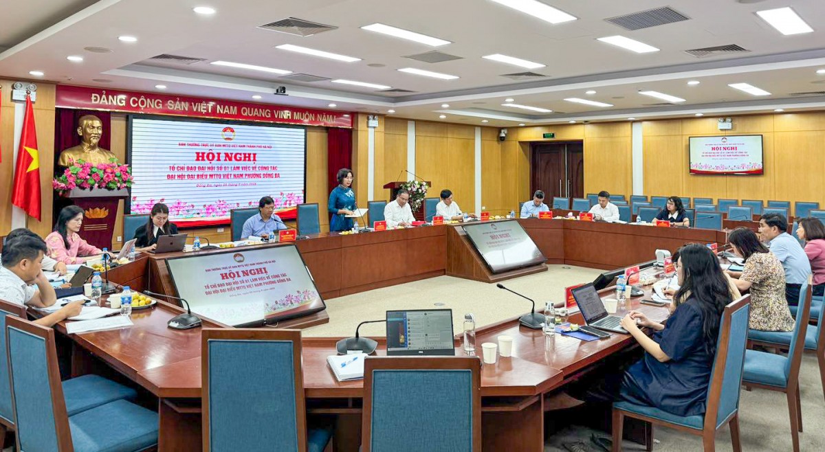 Phường Đống Đa chuẩn bị Đại hội Mặt trận Tổ quốc sau sắp xếp đơn vị hành chính