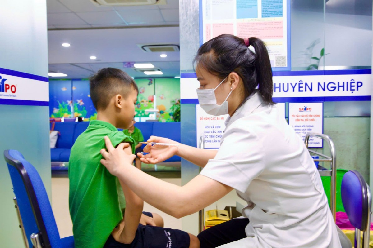 Chủ động phòng cúm mùa cho trẻ em mùa tựu trường