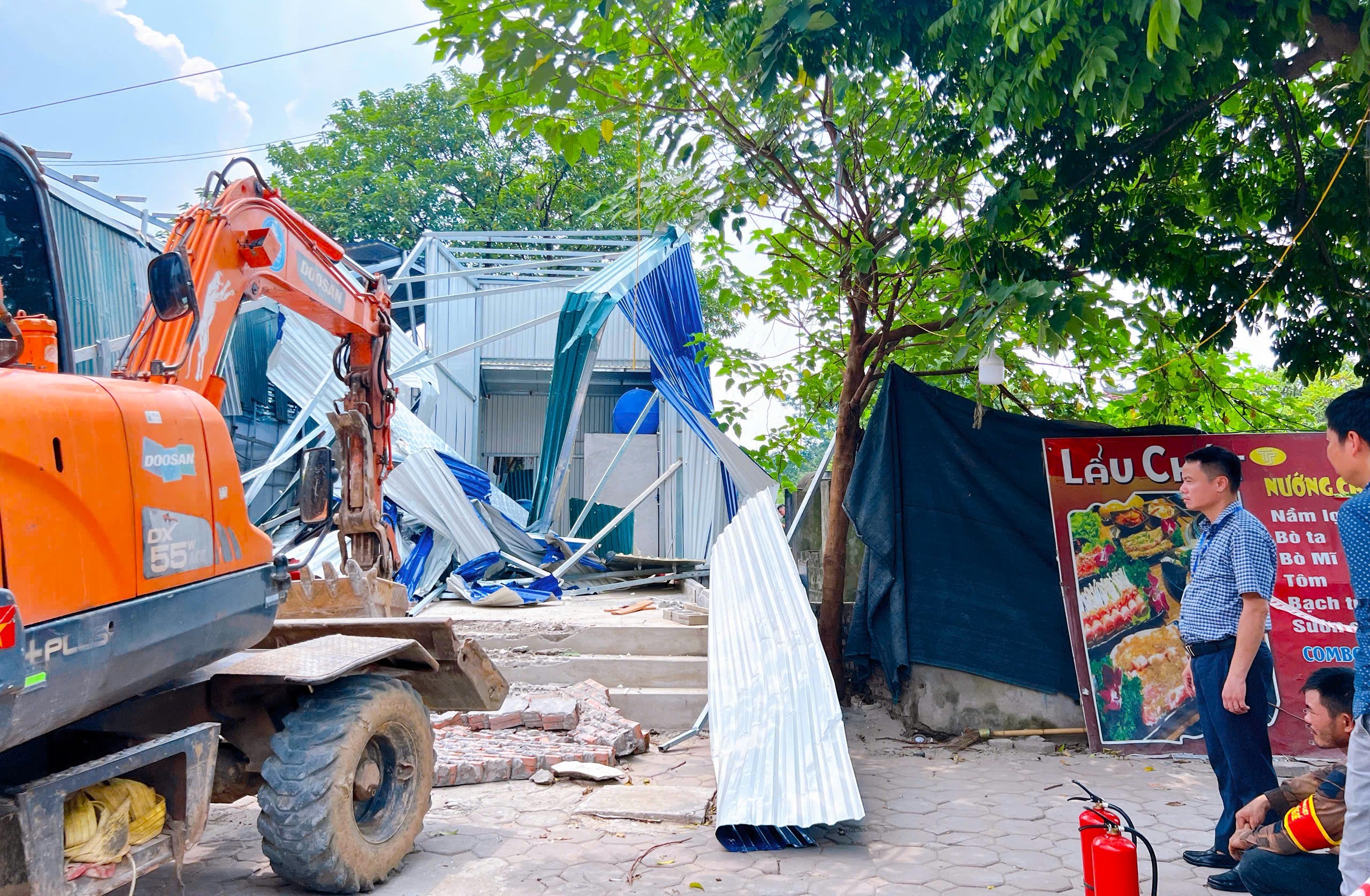 Phường Thanh Liệt kiên quyết xử lý dứt điểm các công trình vi phạm