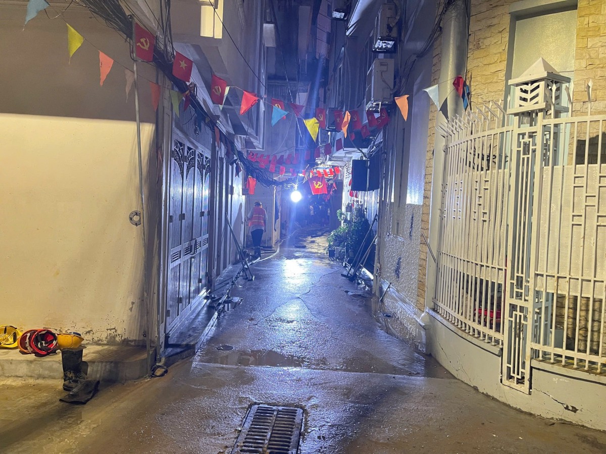 Khắc phục xong sự cố bùn trào khi thi công hầm tuyến metro Nhổn - Ga Hà Nội