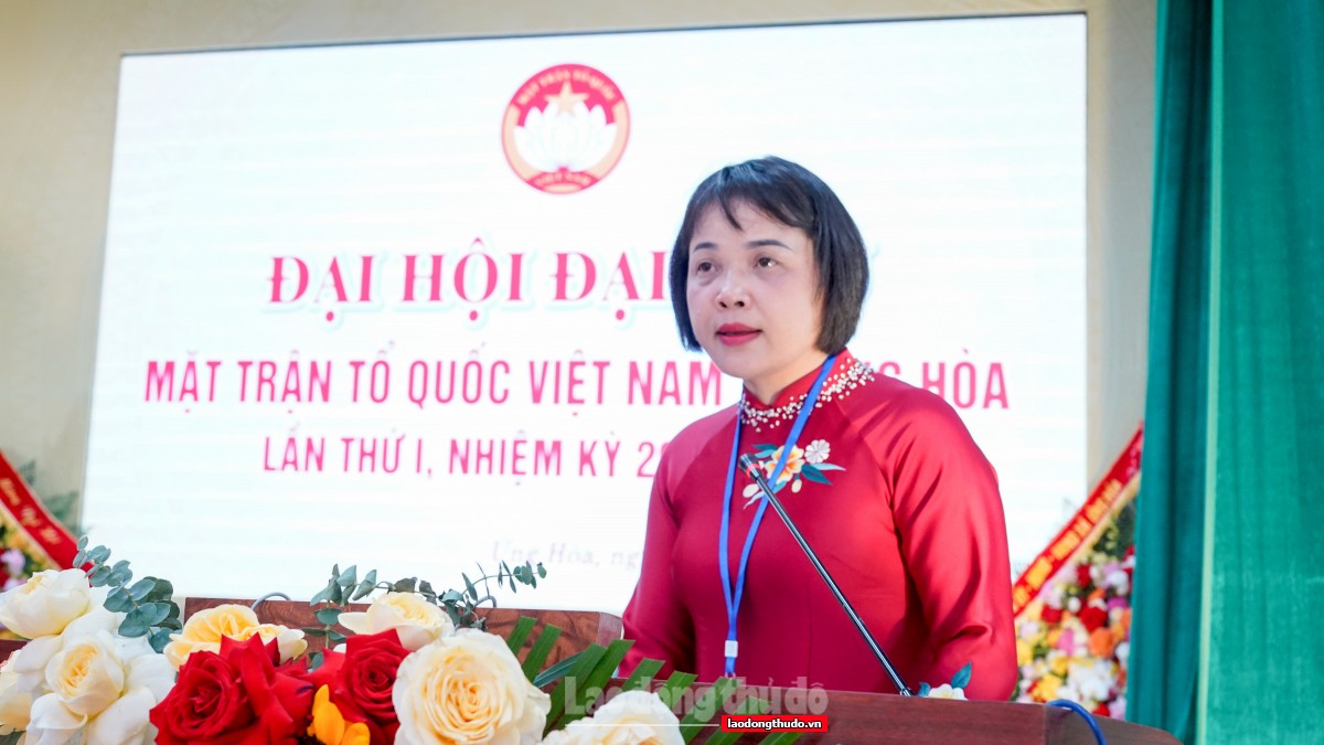 Đại hội MTTQ xã Ứng Hòa: Tăng cường khối đại đoàn kết, quyết tâm xây dựng quê hương giàu đẹp