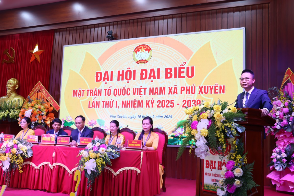 Đại hội MTTQ xã Phú Xuyên lần thứ I: Niềm tin và kỳ vọng nhiệm kỳ mới Đại hội MTTQ xã Phú Xuyên lần thứ I: Niềm tin và kỳ vọng nhiệm kỳ mới