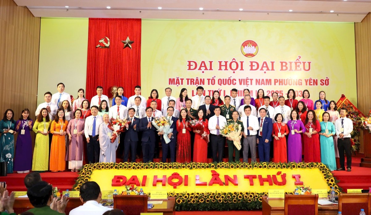 Tổ chức thành công Đại hội MTTQ Việt Nam phường Yên Sở