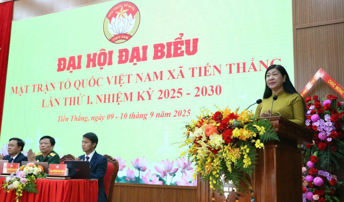 Phát huy truyền thống, góp phần xây dựng con người Tiến Thắng sống văn minh, hiện đại, nghĩa tình