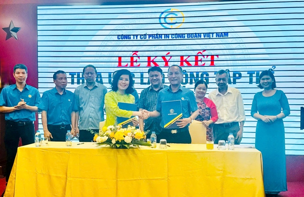 Hài hòa lợi ích: Công ty In Công đoàn Việt Nam đồng hành cùng người lao động