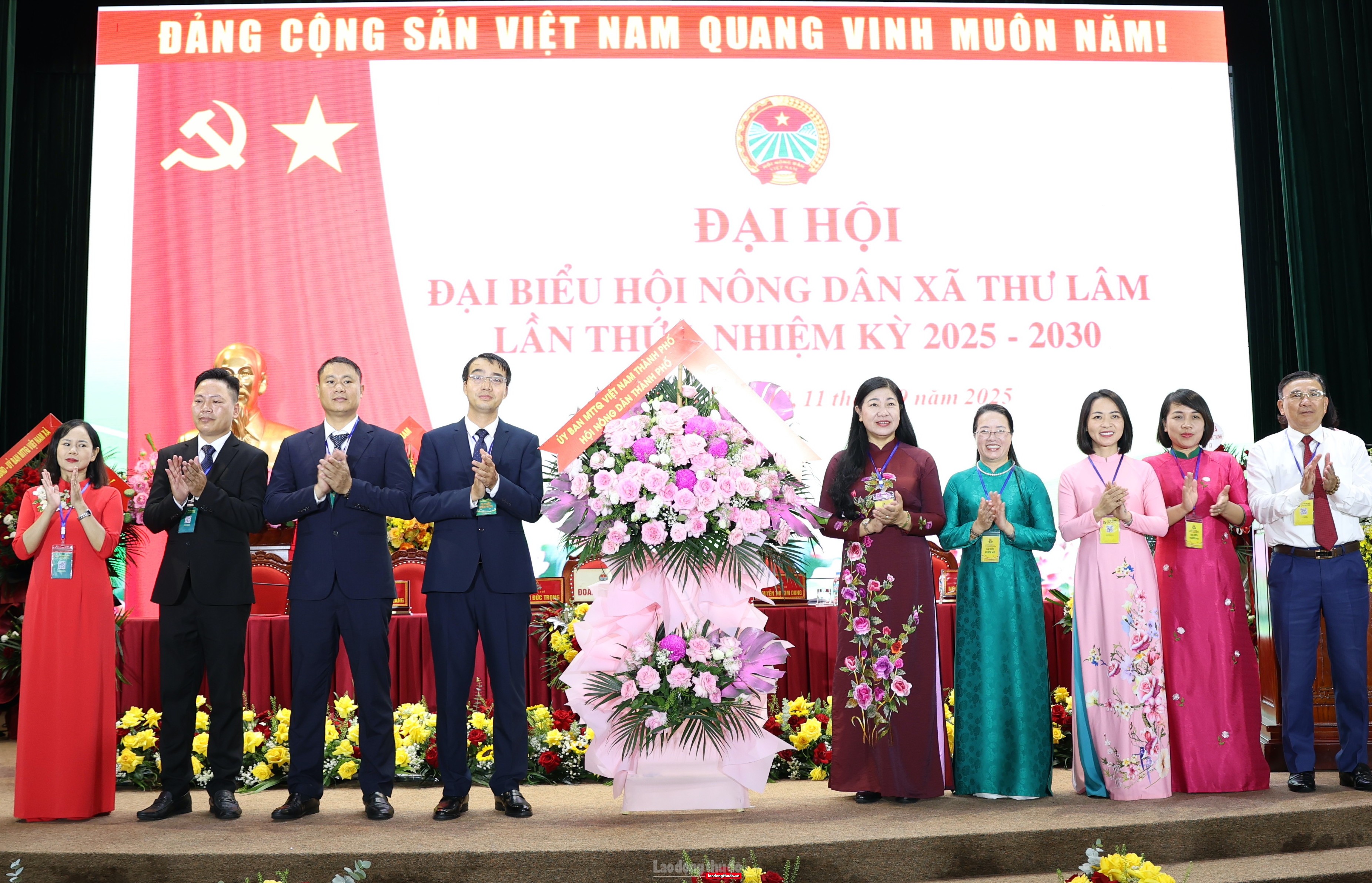 Tổ chức thành công Đại hội điểm Hội nông dân xã Thư Lâm Tổ chức thành công Đại hội điểm Hội Nông dân xã Thư Lâm