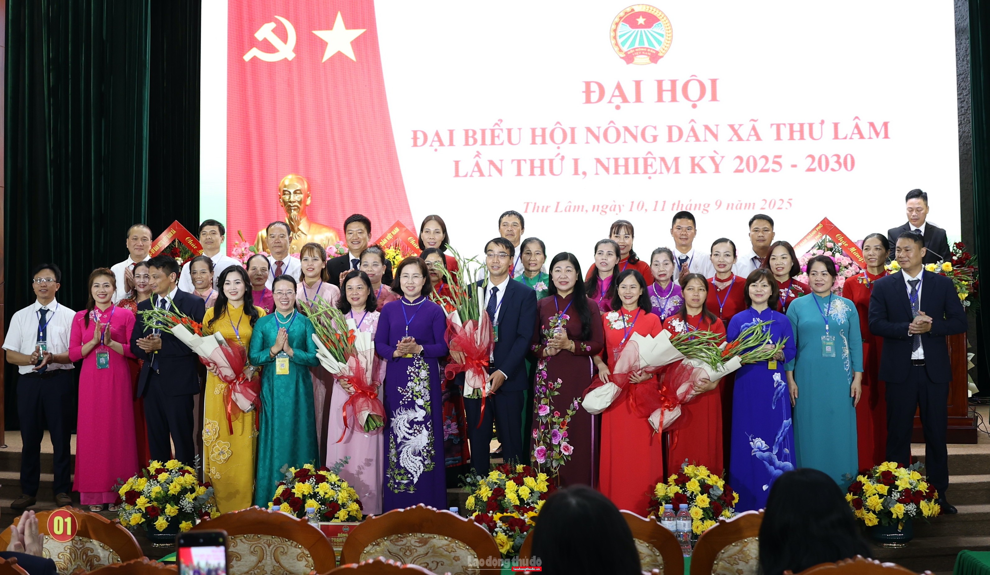 Tổ chức thành công Đại hội điểm Hội nông dân xã Thư Lâm Tổ chức thành công Đại hội điểm Hội Nông dân xã Thư Lâm