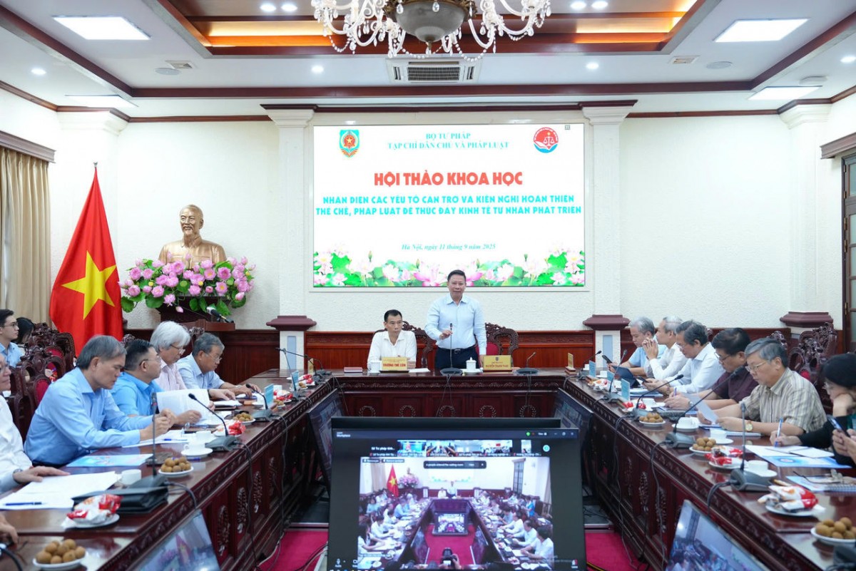 Nhận diện các yếu tố cản trở để hoàn thiện thể chế, thúc đẩy kinh tế tư nhân phát triển