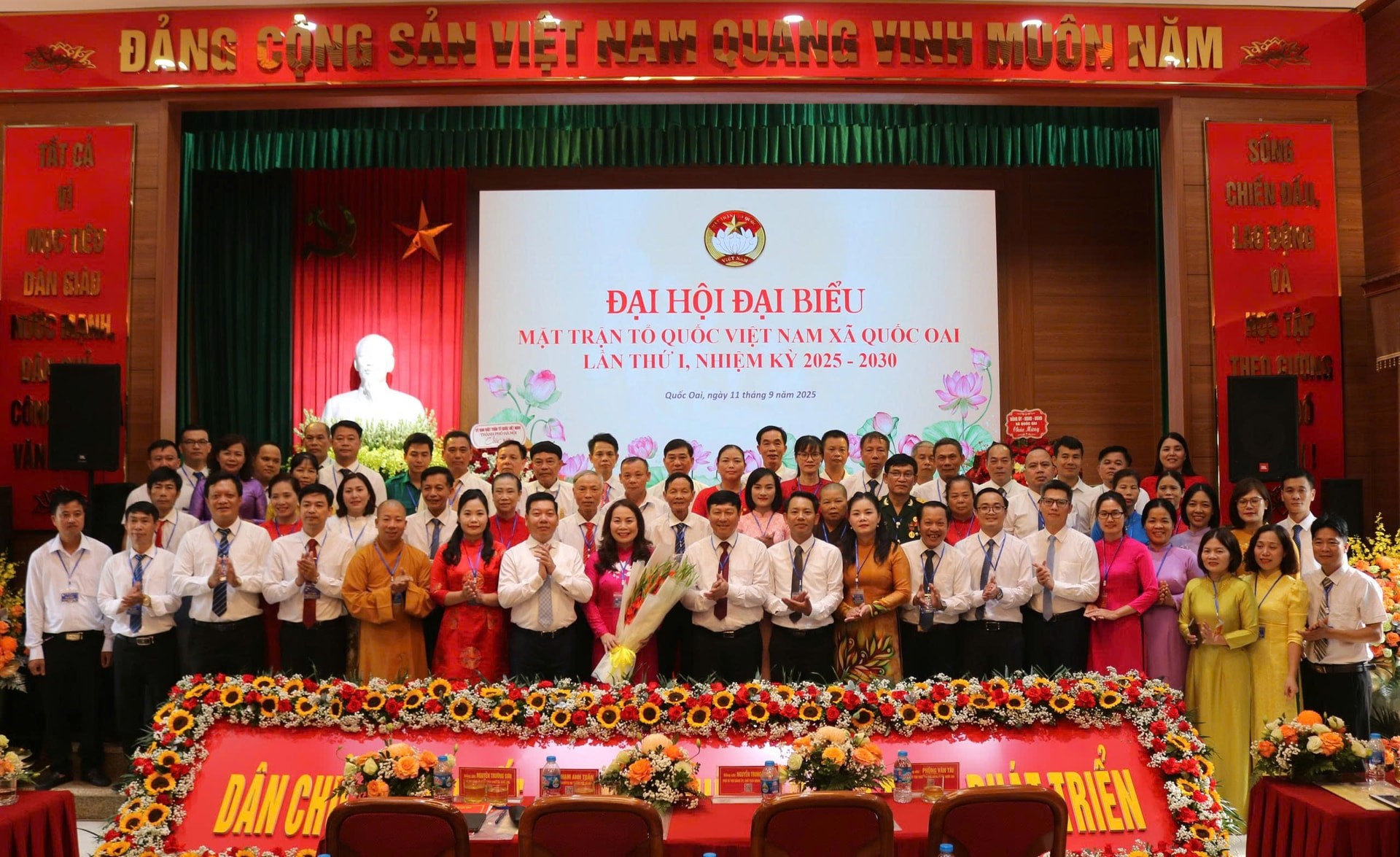 Bà Nguyễn Thị Thanh Loan tiếp tục làm Chủ tịch Ủy ban MTTQ Việt Nam xã Quốc Oai