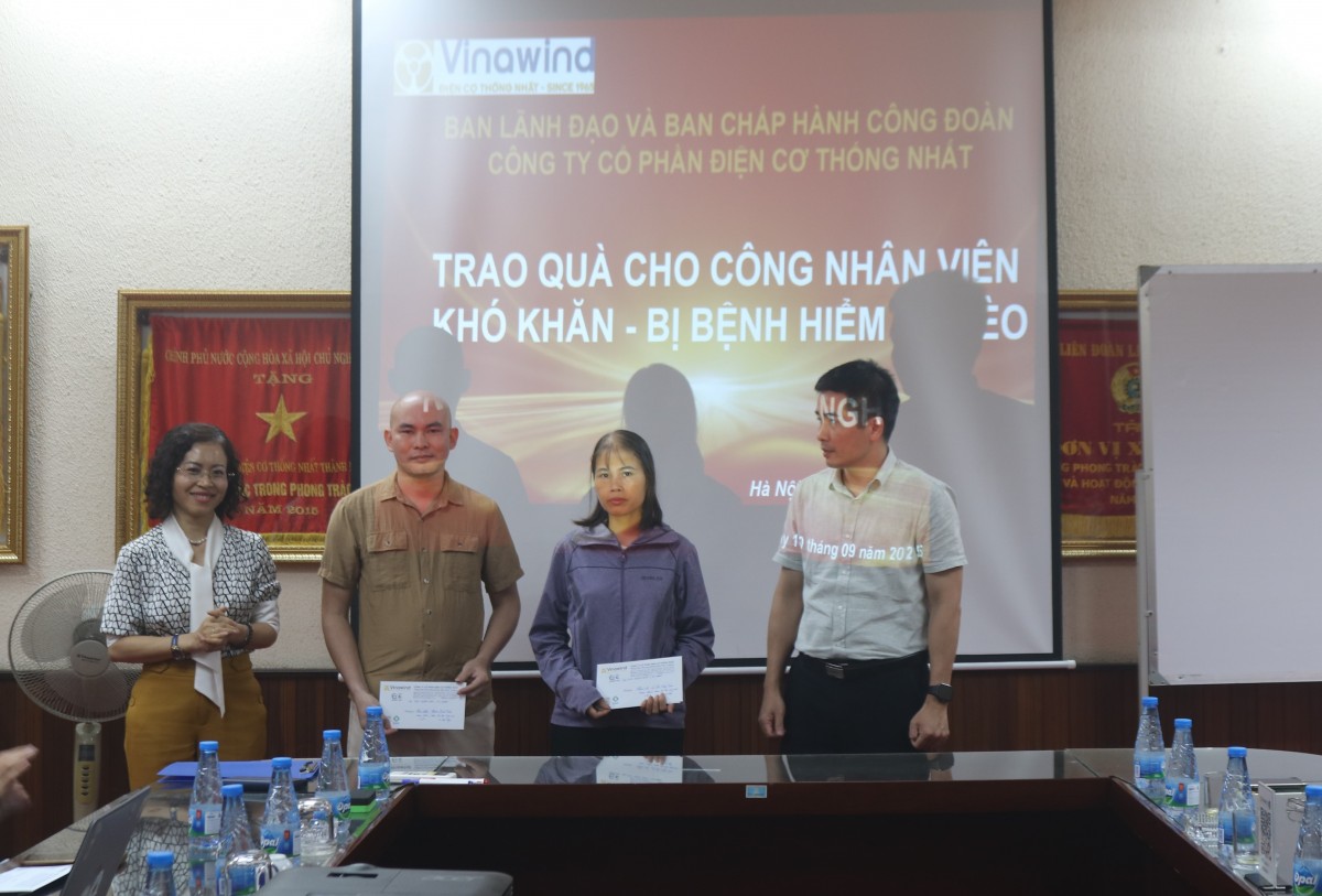 Công ty CP Điện Cơ Thống Nhất: Lan tỏa tinh thần “tương thân tương ái”