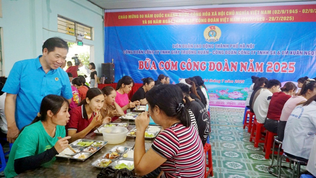 Công đoàn cơ sở được sử dụng 75% tổng số thu kinh phí công đoàn