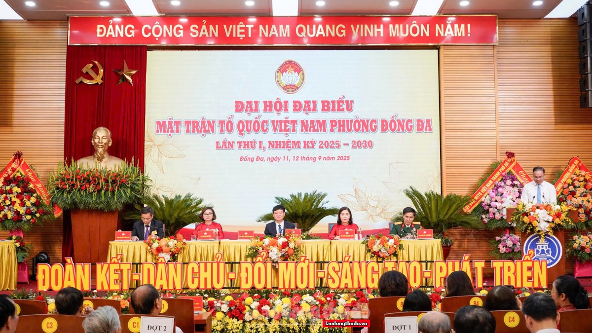 Đại hội MTTQ phường Đống Đa: Nâng cao vai trò trong hệ thống chính trị hai cấp Đại hội MTTQ phường Đống Đa: Nâng cao vai trò trong hệ thống chính trị hai cấp