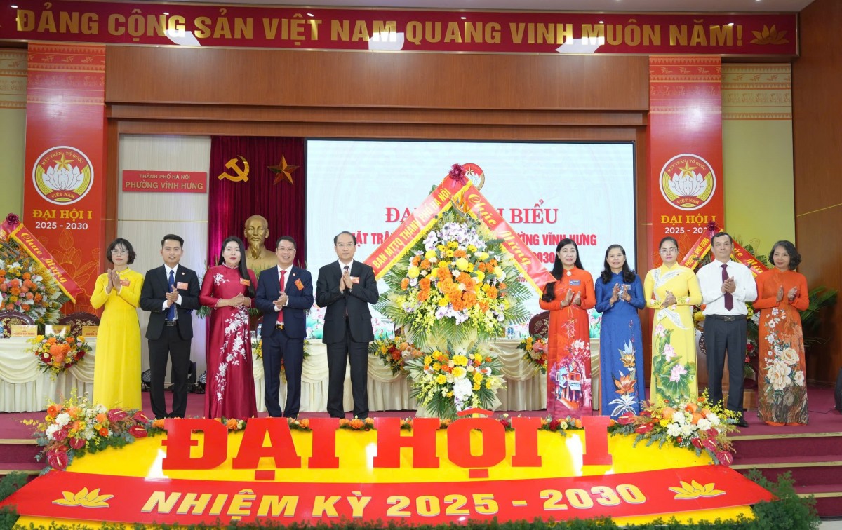 Phấn đấu đưa Vĩnh Hưng trở thành phường phát triển bền vững, đô thị đáng sống của Thủ đô